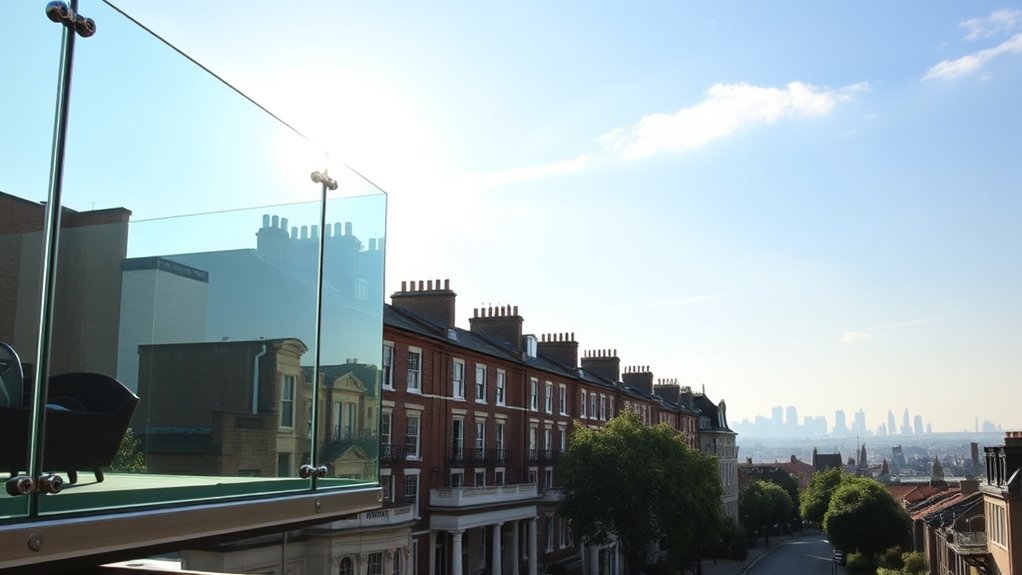 Glass Balustrades & Balconies Morden