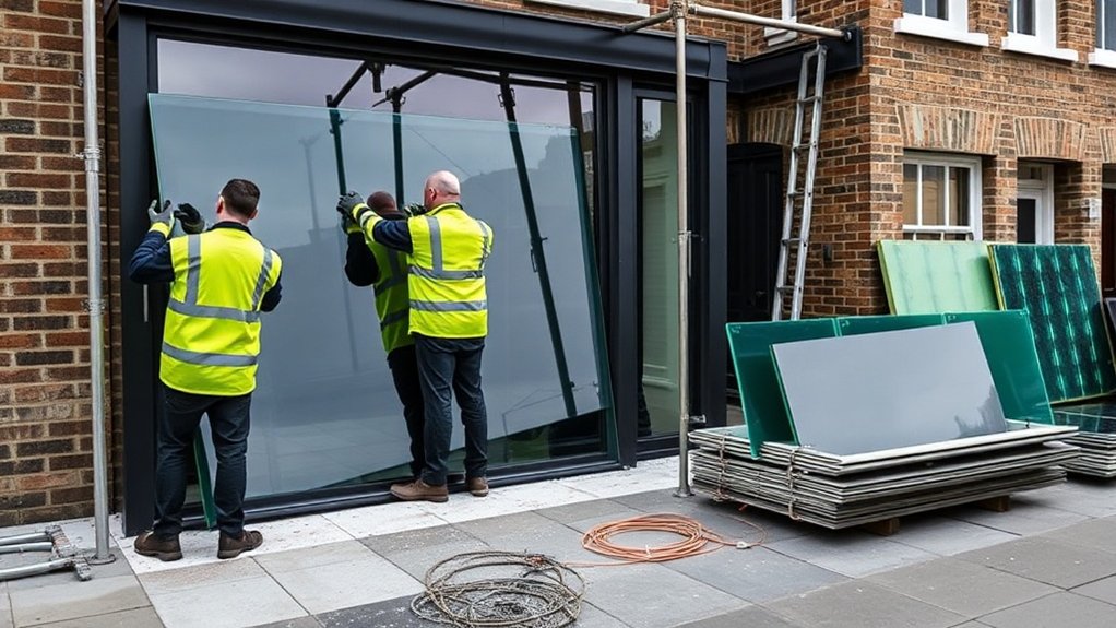 Low-E Glass Installation Morden