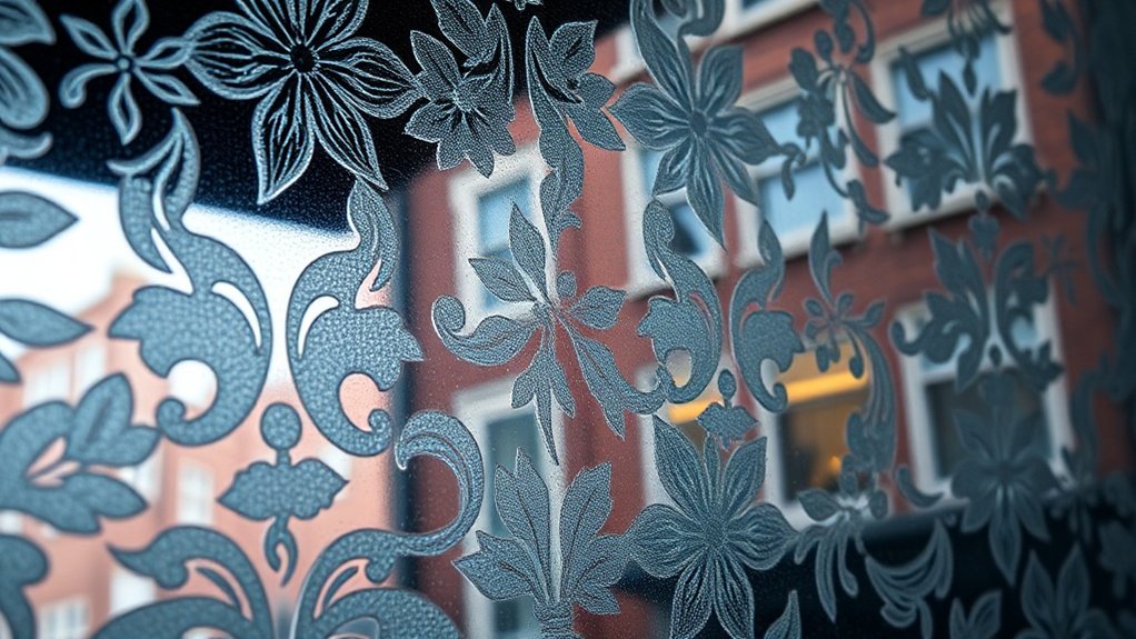 Patterned Decorative Glass Morden