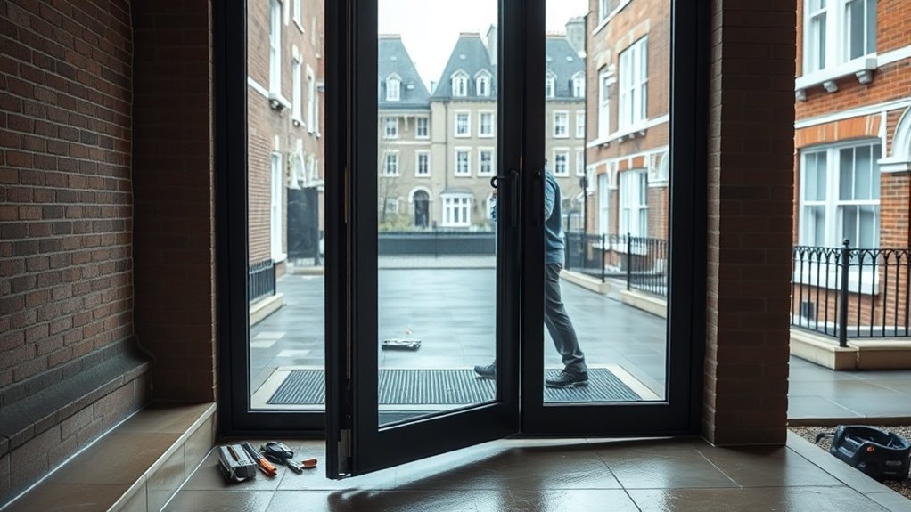 Pivot Door Installation Morden