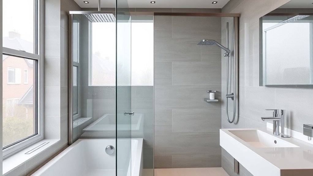 Semi-Frameless Shower Screens Morden