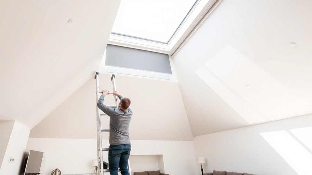 Skylight Blinds Installation Morden